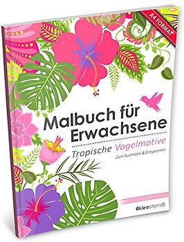 Kleestern Malbuch für Erwachsene