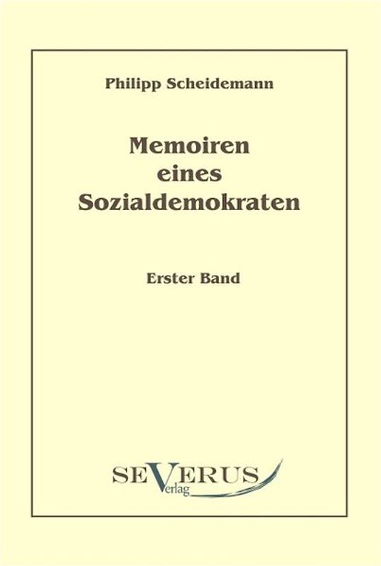 Memoiren eines Sozialdemokraten