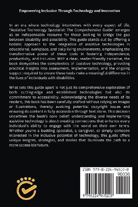 Assistive Technology Specialist - The Comprehensive Guide