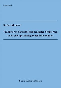 Prädiktoren bandscheibenbedingter Schmerzen nach einer psychologischen Intervention