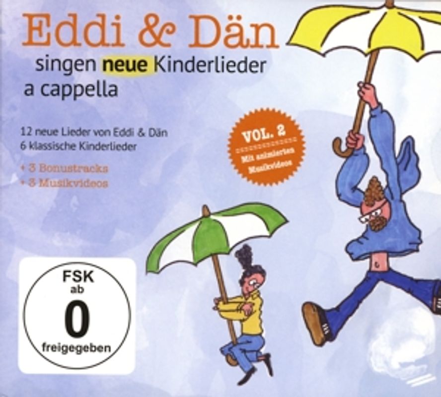 Eddi & Dän - Eddi & Dän singen neue Kinderlieder a cappella