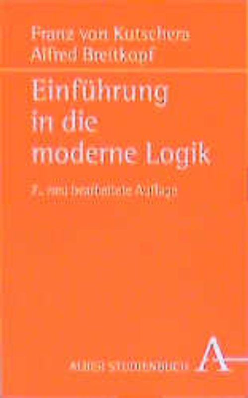 Einführung in die moderne Logik