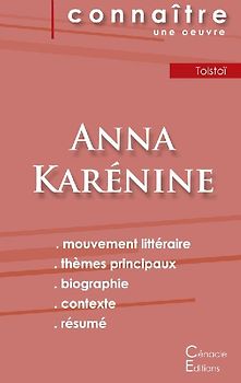 Fiche de lecture Anna Karénine de Léon Tolstoï (analyse littéraire de référence et résumé complet)