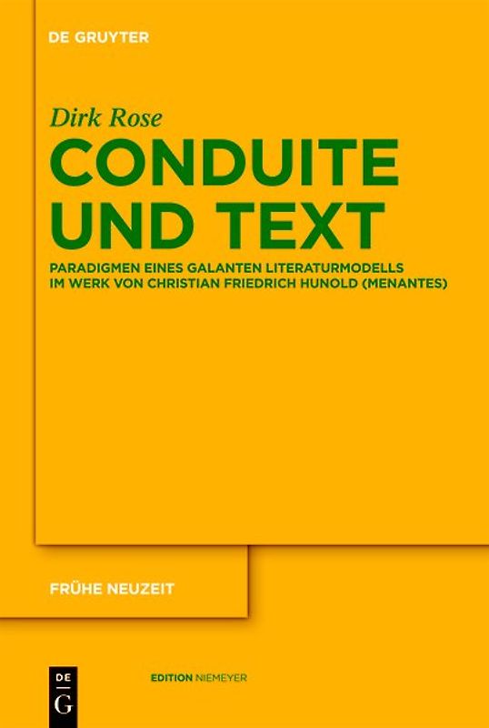 Conduite und Text