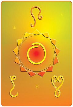 Lebensraum - Feng-Shui-Bild, "Ruhm & Anerkennung". Wandbild