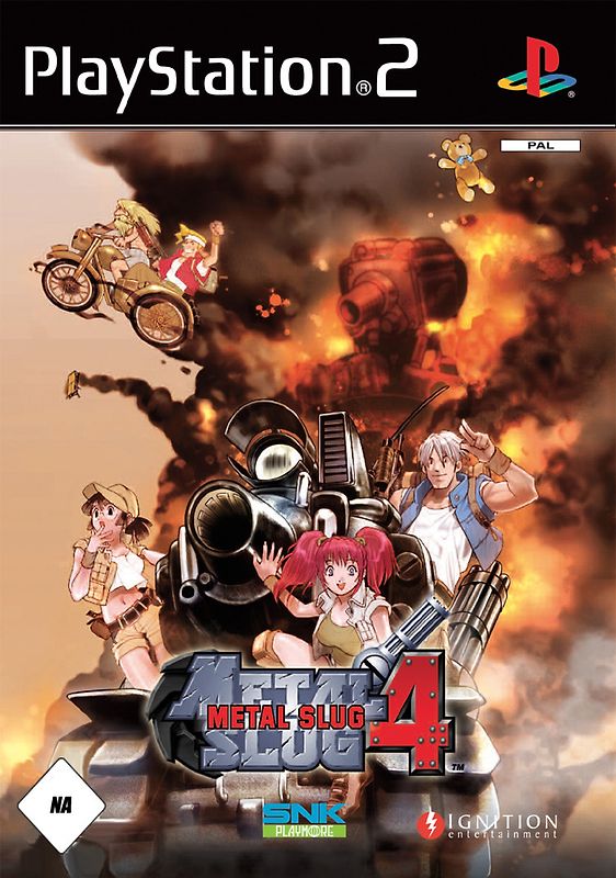 Metal Slug 4 PlayStation 2