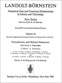 Non-oxides / Nicht-Oxide