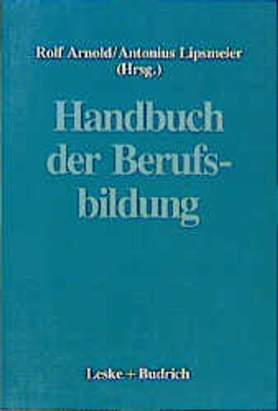 Handbuch der Berufsbildung