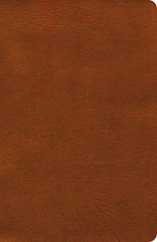 NASB Verse-By-Verse Reference Bible, Burnt Sienna Leathertouch