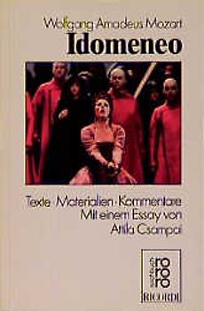 Idomeneo. Texte, Materialien, Kommentare