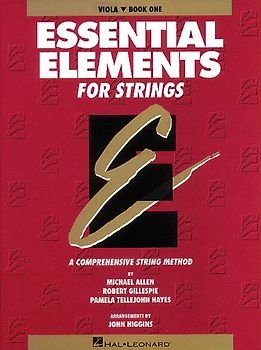 Essential Elements for Strings Book 1 - Viola - Allen Gillespie Hayes