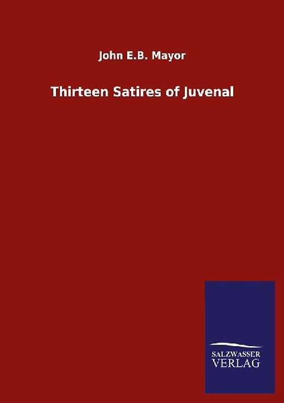 Thirteen Satires of Juvenal