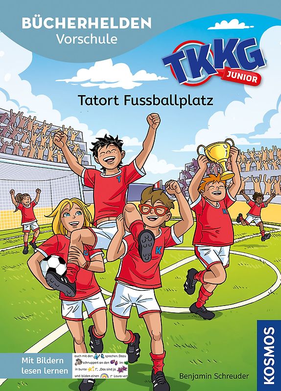 TKKG Junior, Bücherhelden Erstes Lesen, Tatort Fußballplatz