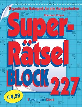 Superrätselblock 227 (5 Exemplare à 4,99 €)