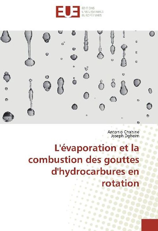 L'évaporation et la combustion des gouttes d'hydrocarbures en rotation