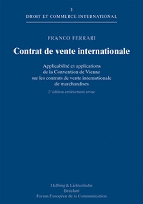 Contrat de vente internationale