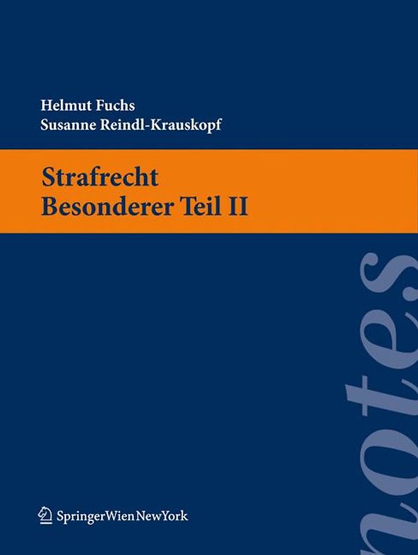 Strafrecht. Besonderer Teil II