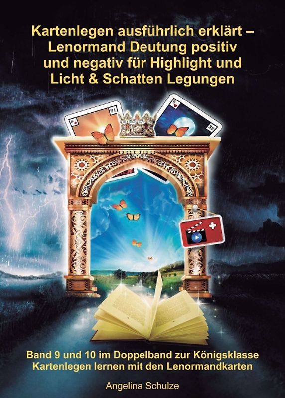 Kartenlegen ausführlich erklärt – Lenormand Deutung positiv und negativ für Highlight und Licht & Schatten Legungen