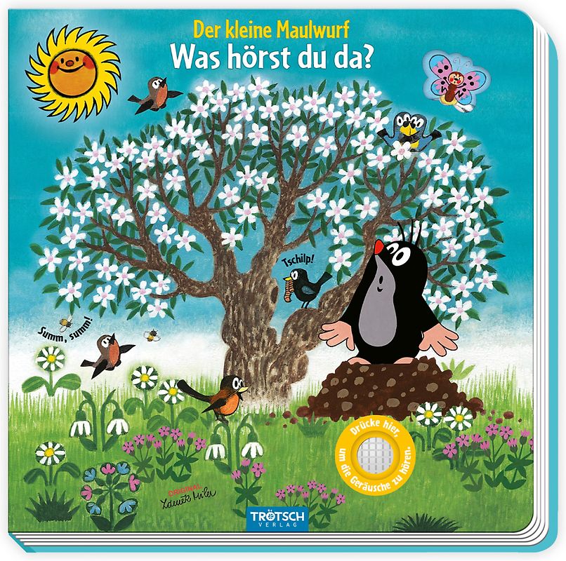 Trötsch Der kleine Maulwurf Soundbuch Was hörst du da