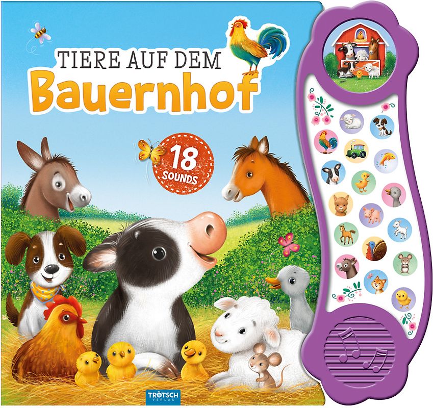 Trötsch Soundbuch Tiere auf dem Bauernhof