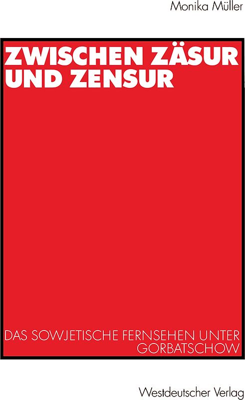 Zwischen Zäsur und Zensur