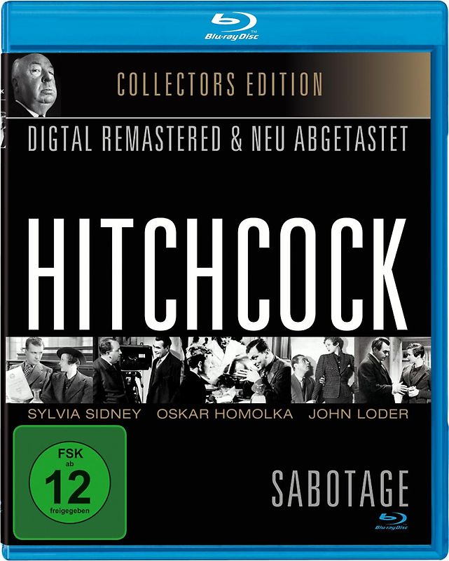 Hitchcock: Sabotage Blu-ray Disc