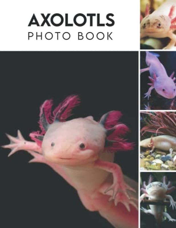 Axolotls Photo Book: Picture Book Of Axolotls With 30+ Photos Pictures, 2023 Photobook For Birthday Christmas Gifts For Men Women Mom Dad Boy Girl