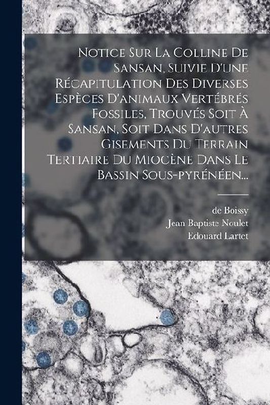 Notice Sur La Colline De Sansan, Suivie D'une Récapitulation Des Diverses Espèces D'animaux Vertébrés Fossiles, Trouvés Soit À Sansan, Soit Dans D'aut