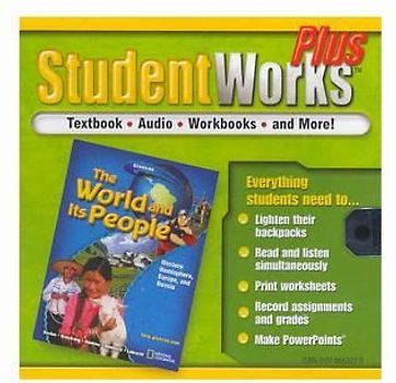 The World and Its People: Western Hemisphere, Europe, and Russia, Studentworks Plus CD-ROM