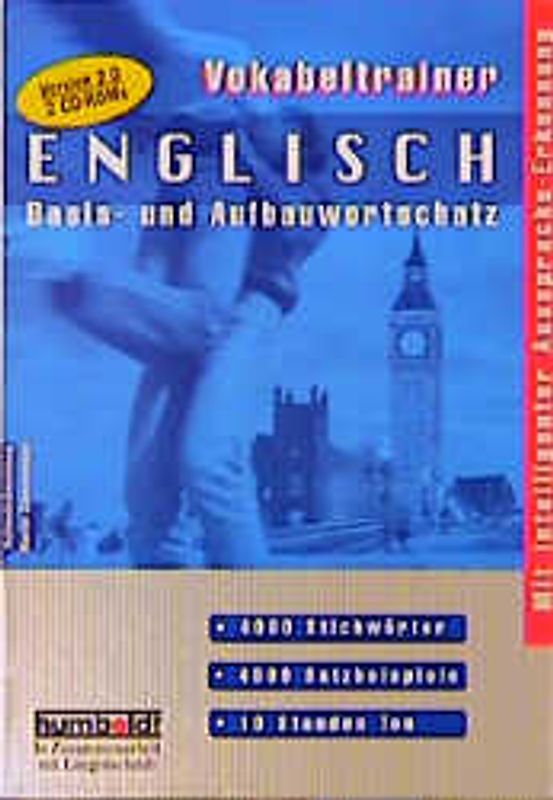 Vokabeltrainer Englisch Version 2.0. Basis- und Aufbauwortschatz