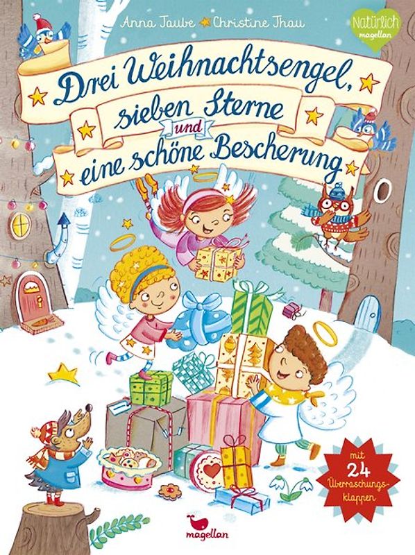 Drei Weihnachtsengel, sieben Sterne und eine schöne Bescherung