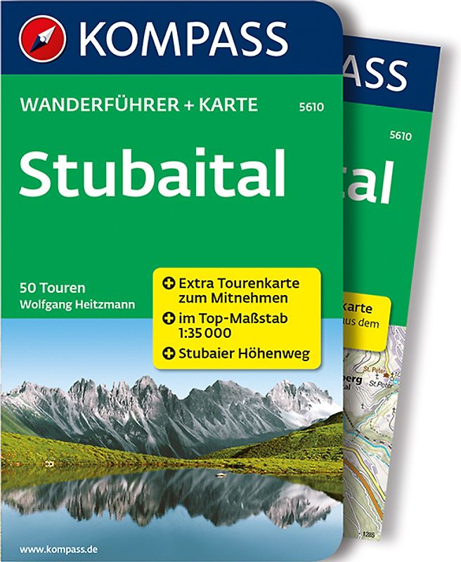 KOMPASS Wanderführer Stubaital