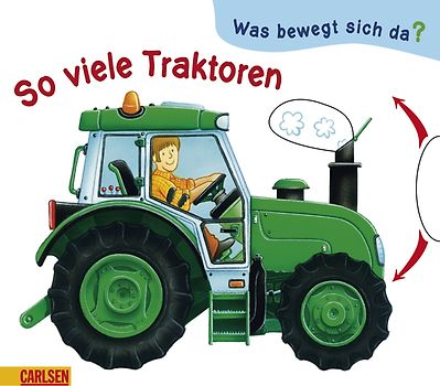 Was bewegt sich da?: So viele Traktoren