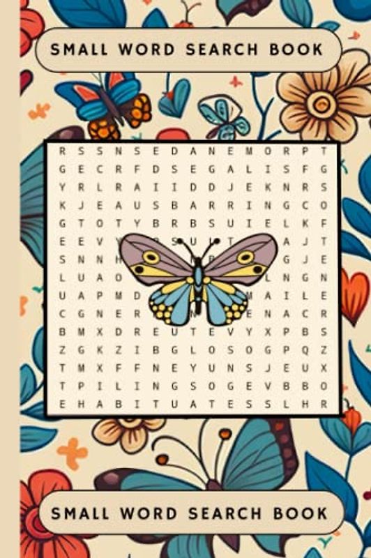 Small word search book: tea break mini word search book