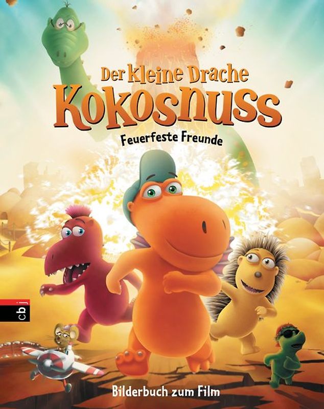 Der kleine Drache Kokosnuss - Bilderbuch zum Film. Feuerfeste Freunde