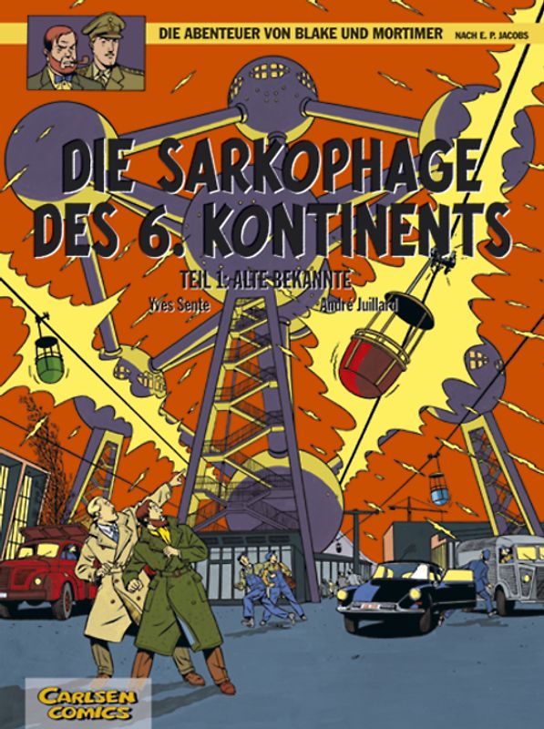 Blake und Mortimer 13: Die Sarkophage des 6. Kontinents, Teil I: Alte Bekannte