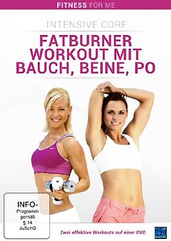 Fitness For Me: Intensive Core - Fatburner Workout mit Bauch, Beine, Po DVD