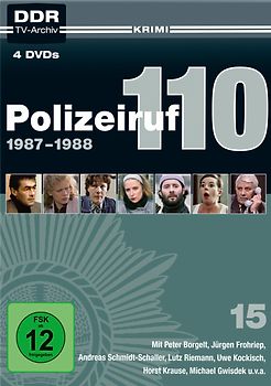 Polizeiruf 110 - Box 15: 1987-1988 [DDR TV-Archiv, 4 DVDs] DVD