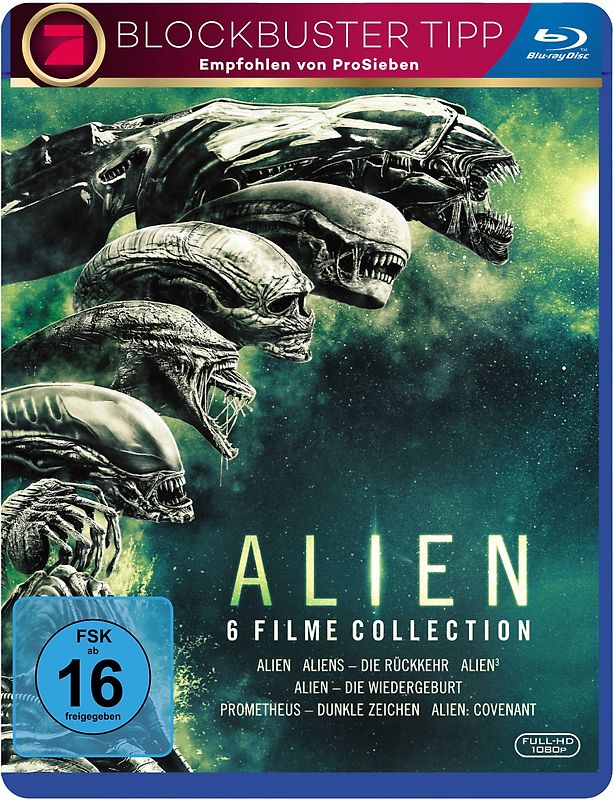 Alien - 6 Filme Collection Blu-ray Disc