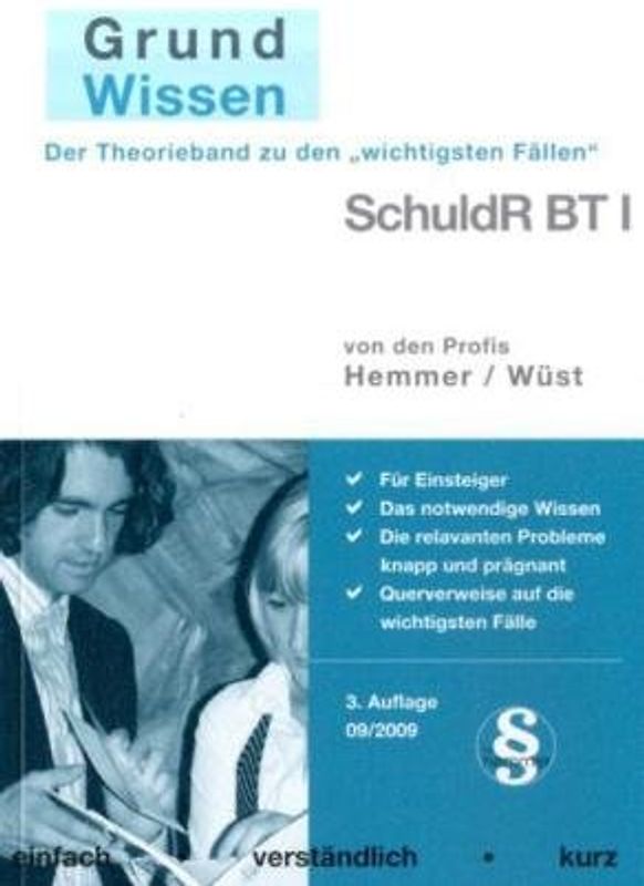 Grundwissen Schuldrecht BT I