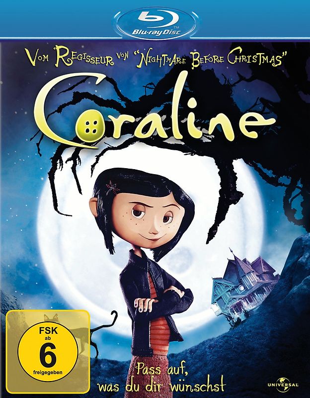 Coraline Blu-ray Disc