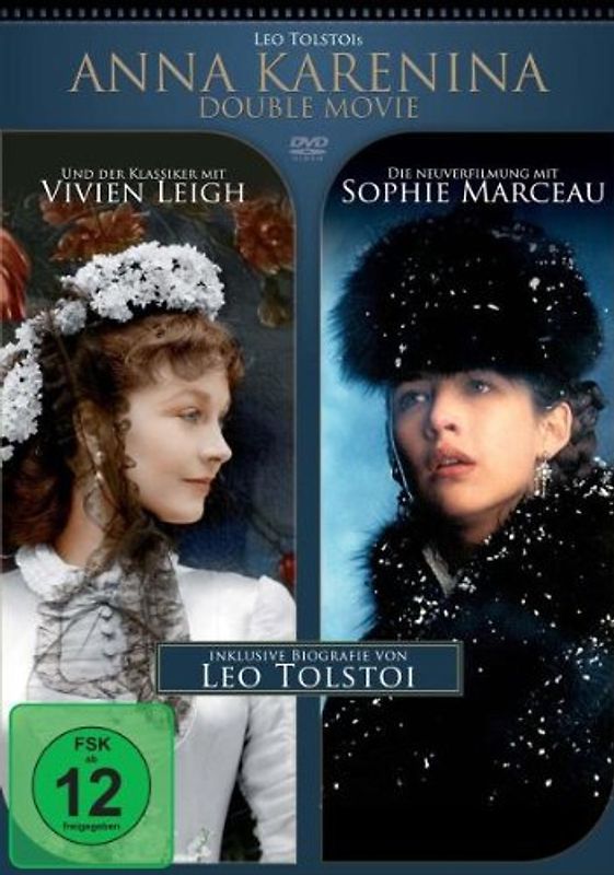 ANNA KARENINA - Double Movie (mit Vivien Leigh & Sophie Marceau) DVD