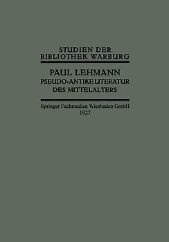 Pseudo-Antike Literatur des Mittelalters