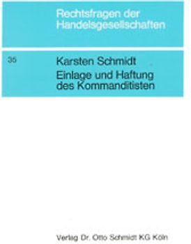 Einlage und Haftung des Kommanditisten