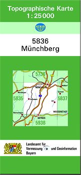 TK25 5836 Münchberg