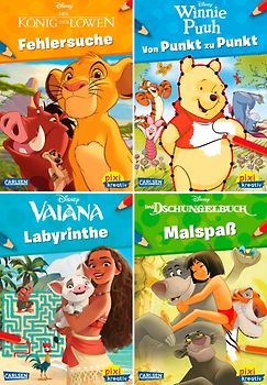 Pixi kreativ 4er-Set 33: Disney Best of (4x1 Exemplar)
