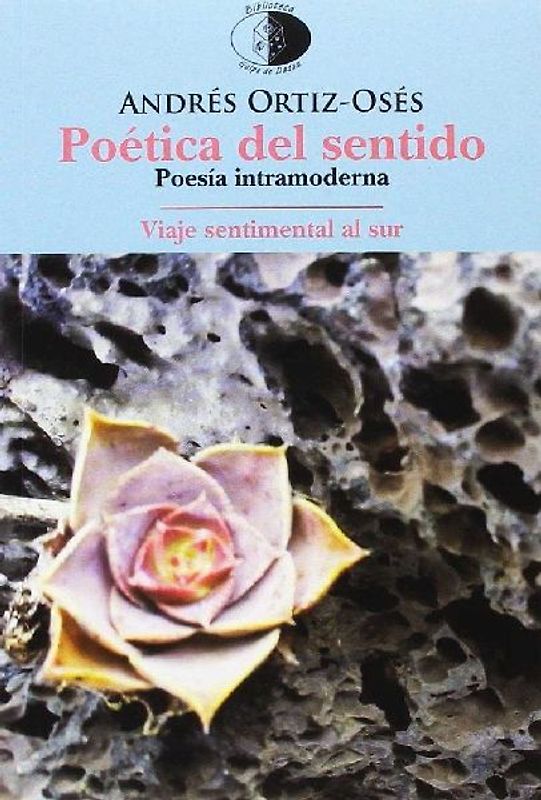 Poética del sentido ; Viaje sentimental al Sur : poesía intramoderna