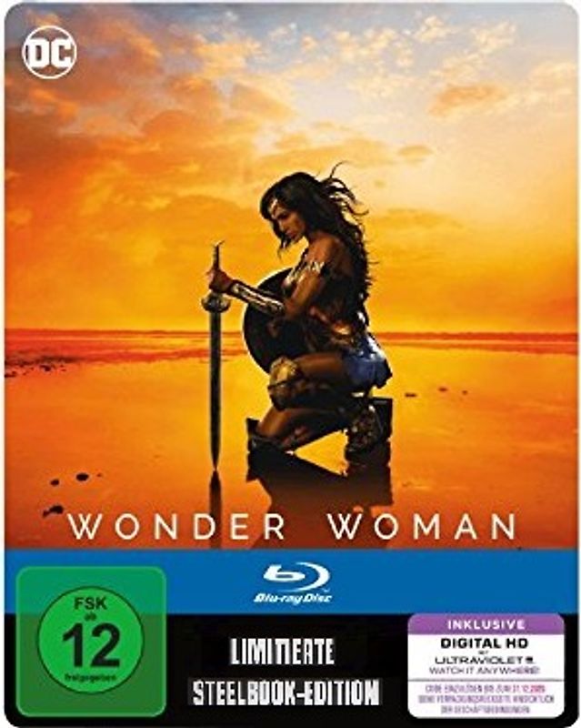 Wonder Woman [Limitierte Steelbook-Edition] Blu-ray Disc