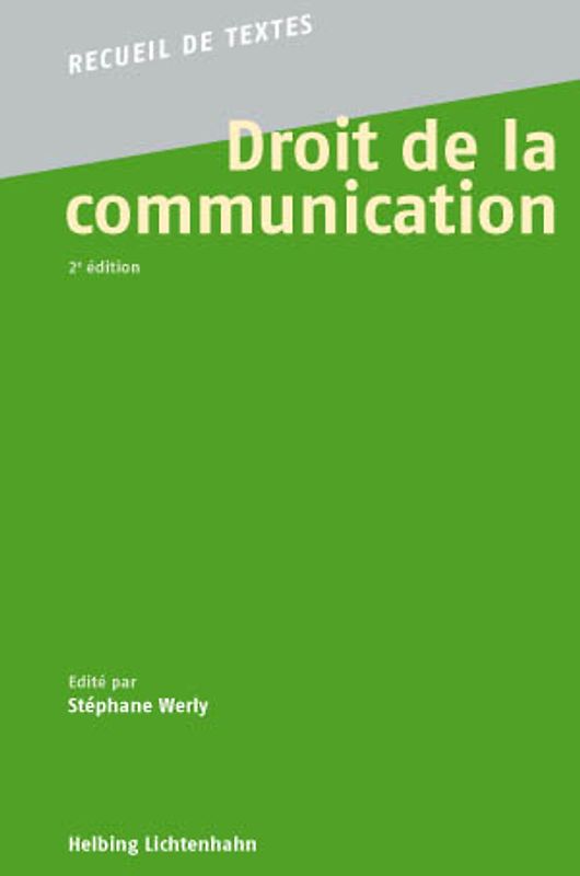 Droit de la communication