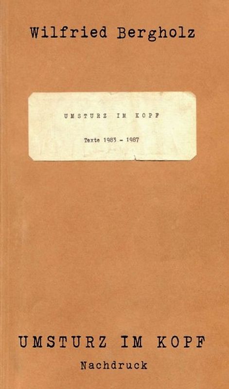Umsturz im Kopf